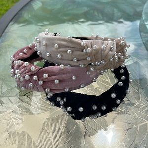 Amazon Pink Pearl Headband